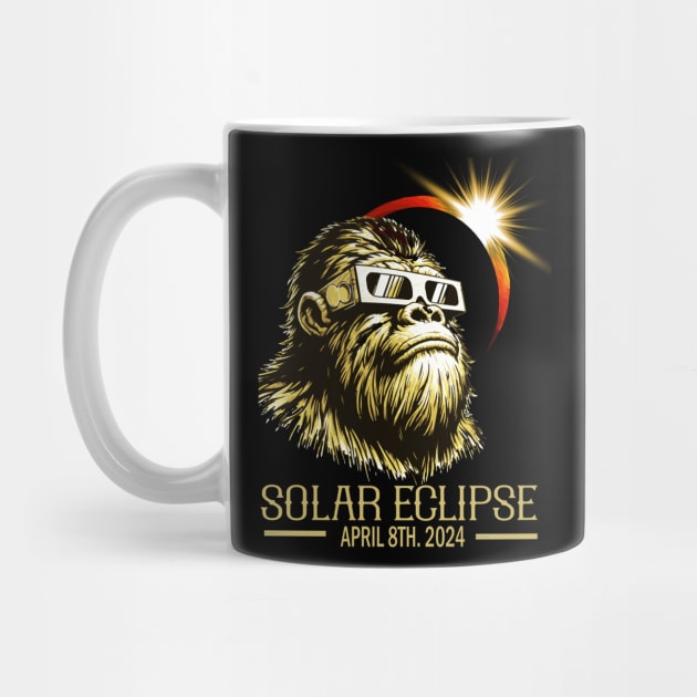 Big Foot Solar Eclipse 2024 by AlmaDesigns